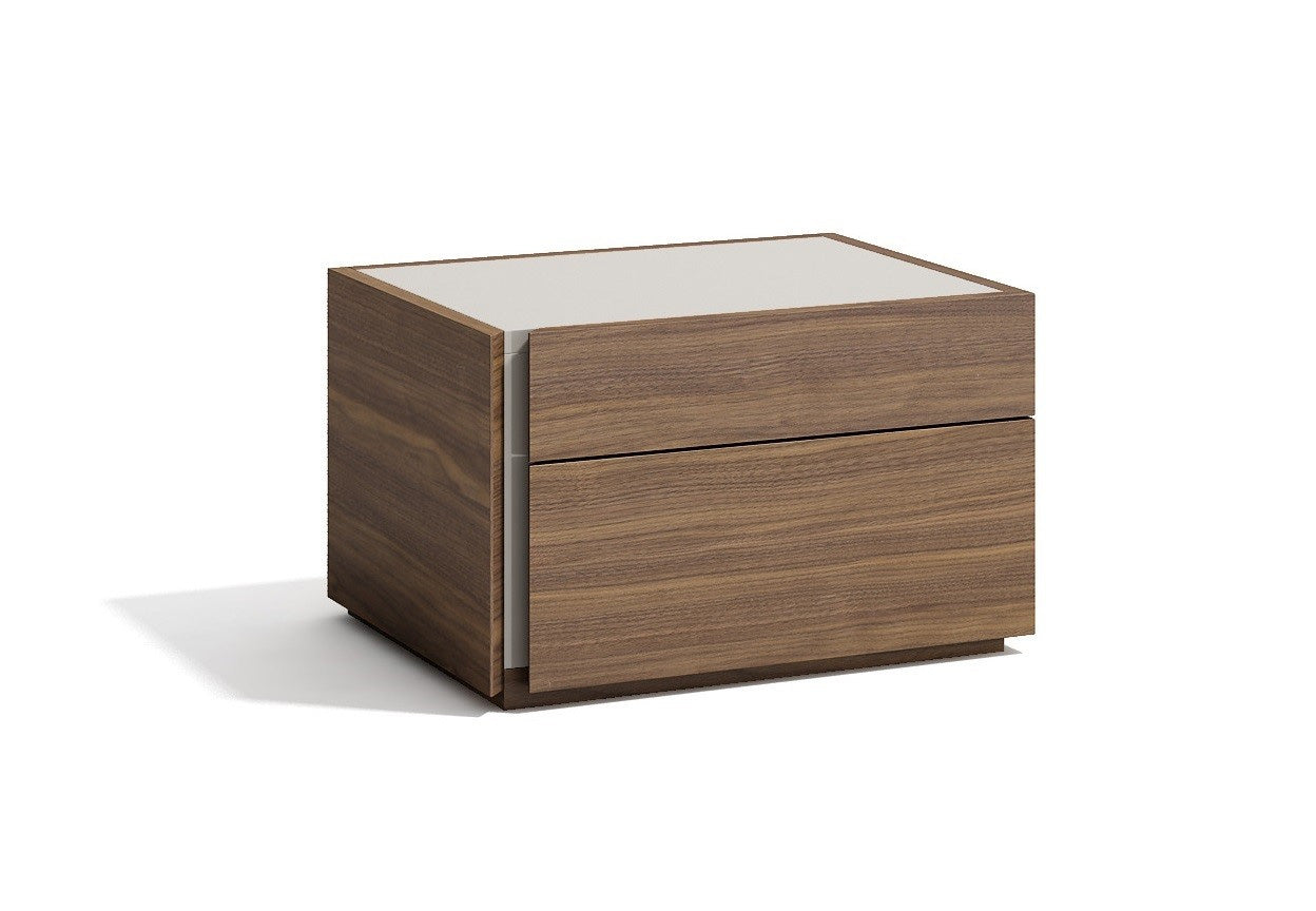 J and M Furniture Bedroom Sets Porto Premium Bed In Walnut | J&M Furniture