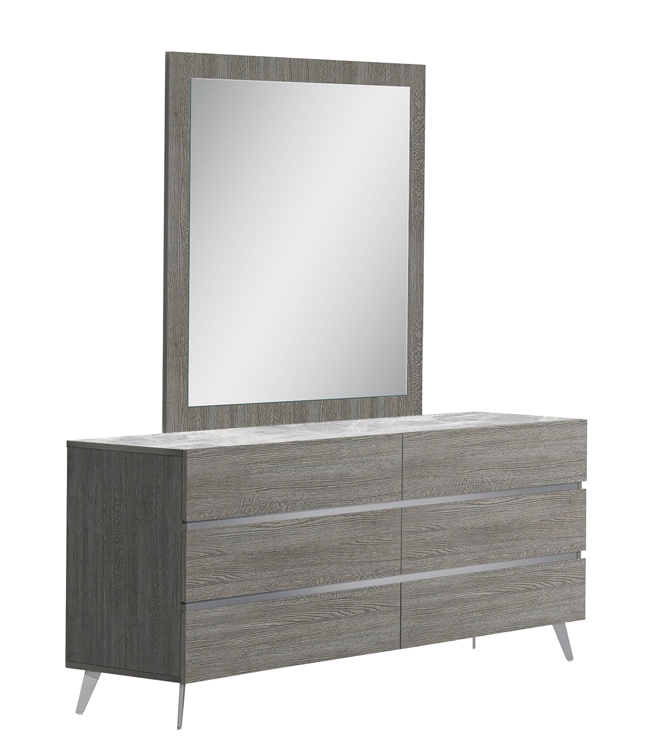 J and M Furniture Chest Dresser & Mirror Victoria Dresser & Mirror