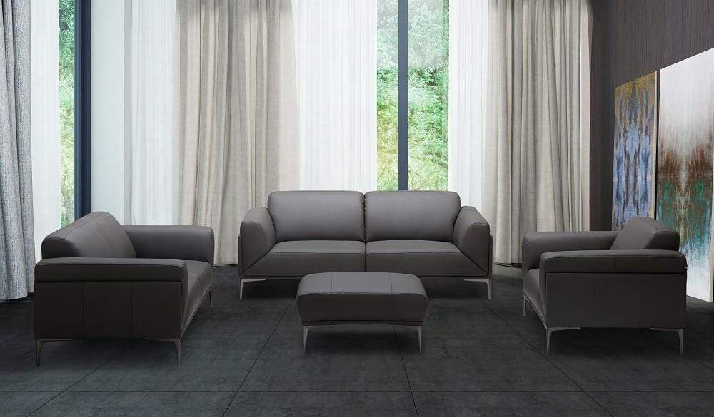 J and M Furniture Couches & Sofa Sofa Loveseat & Chair King Sofa Collection In Grey | J&M Furniture