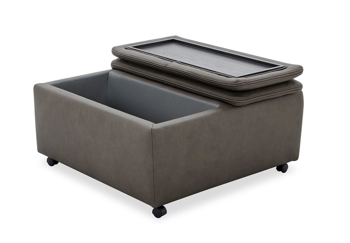 J and M Furniture Couches & Sofa Zen Reclining Sectional & Storage Ottoman | J&M Furniture