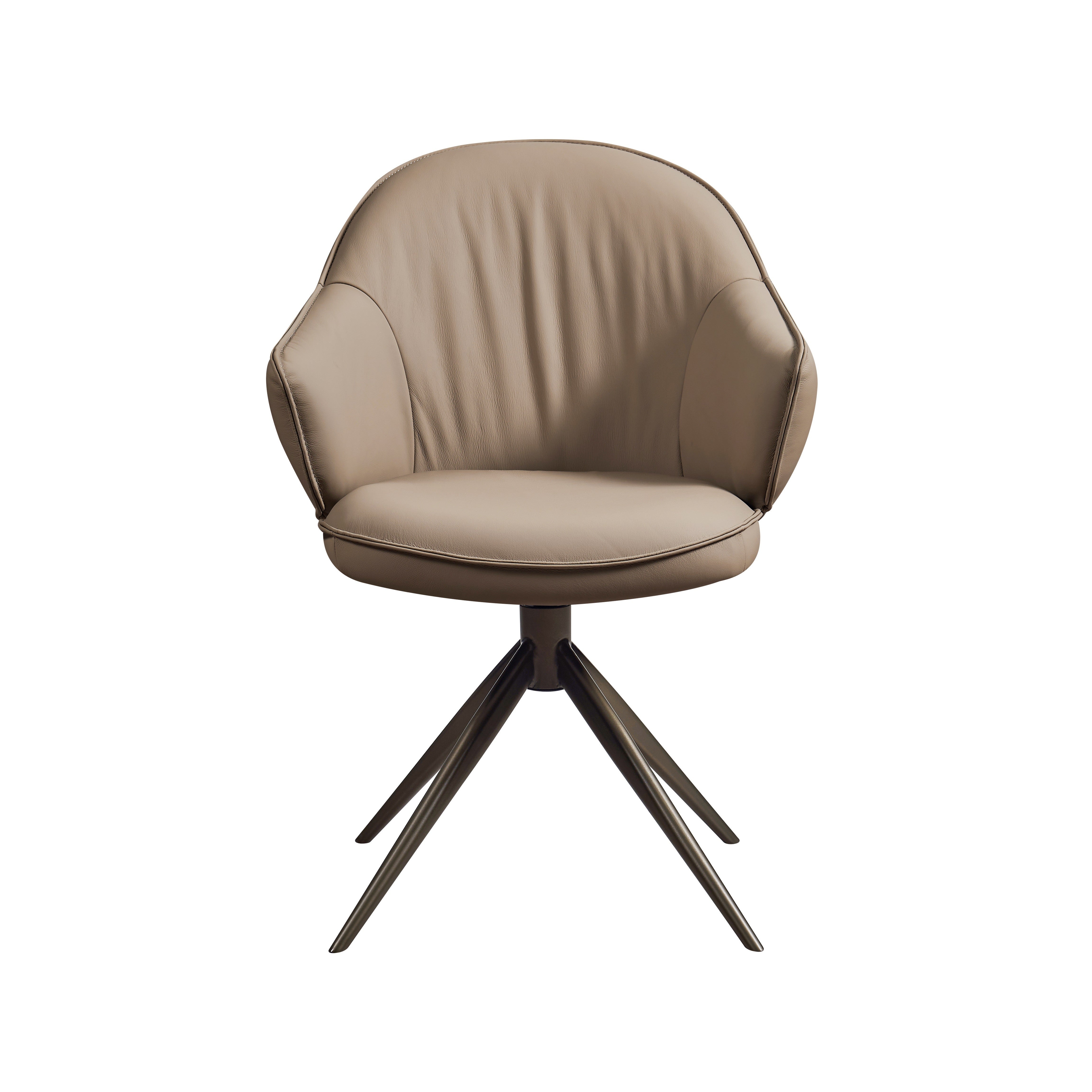 J and M Furniture Dining Chair Nova Swivel Armchair