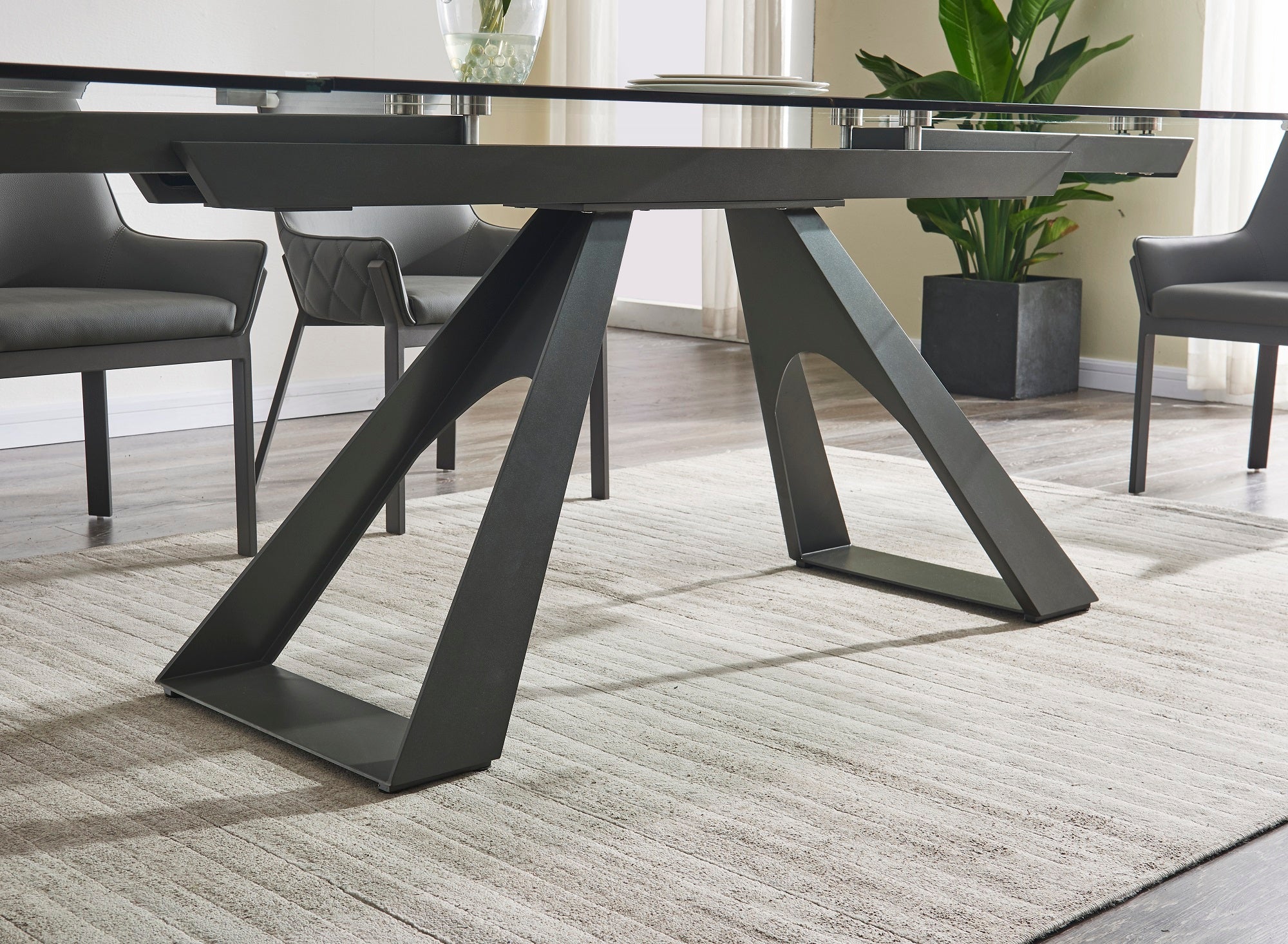 J and M Furniture Dining Sets San Diego Extension Table