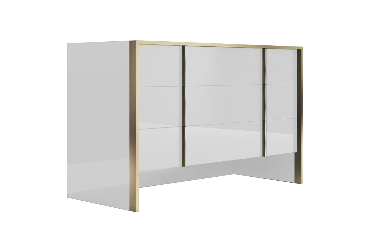 J and M Furniture Dresser Add Dresser Fiocco Mirror