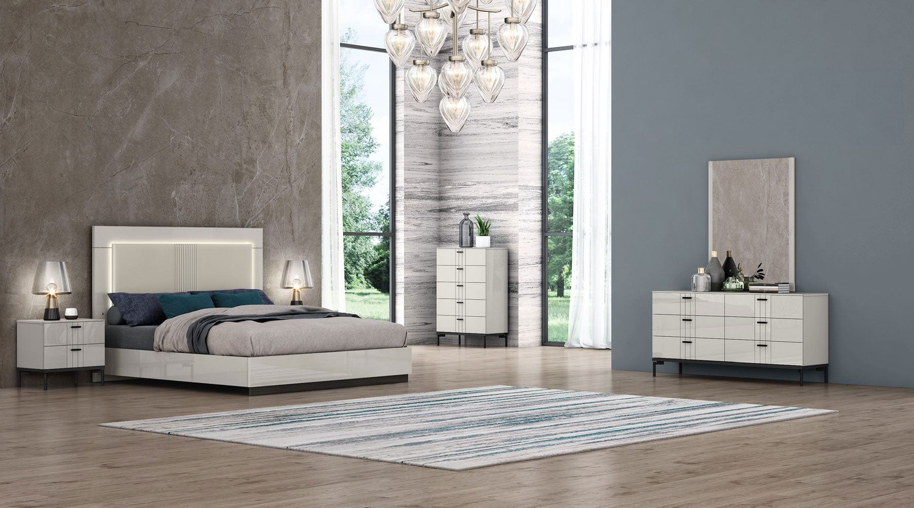J and M Furniture Dresser Bella Dresser & Mirror