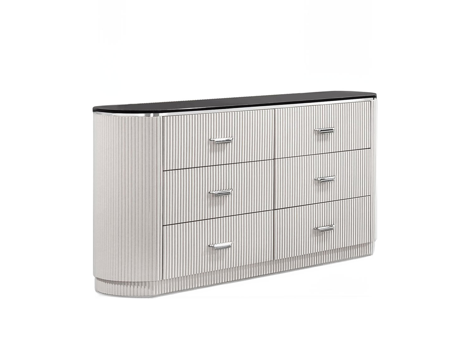 J and M Furniture Dresser Onyx Dresser