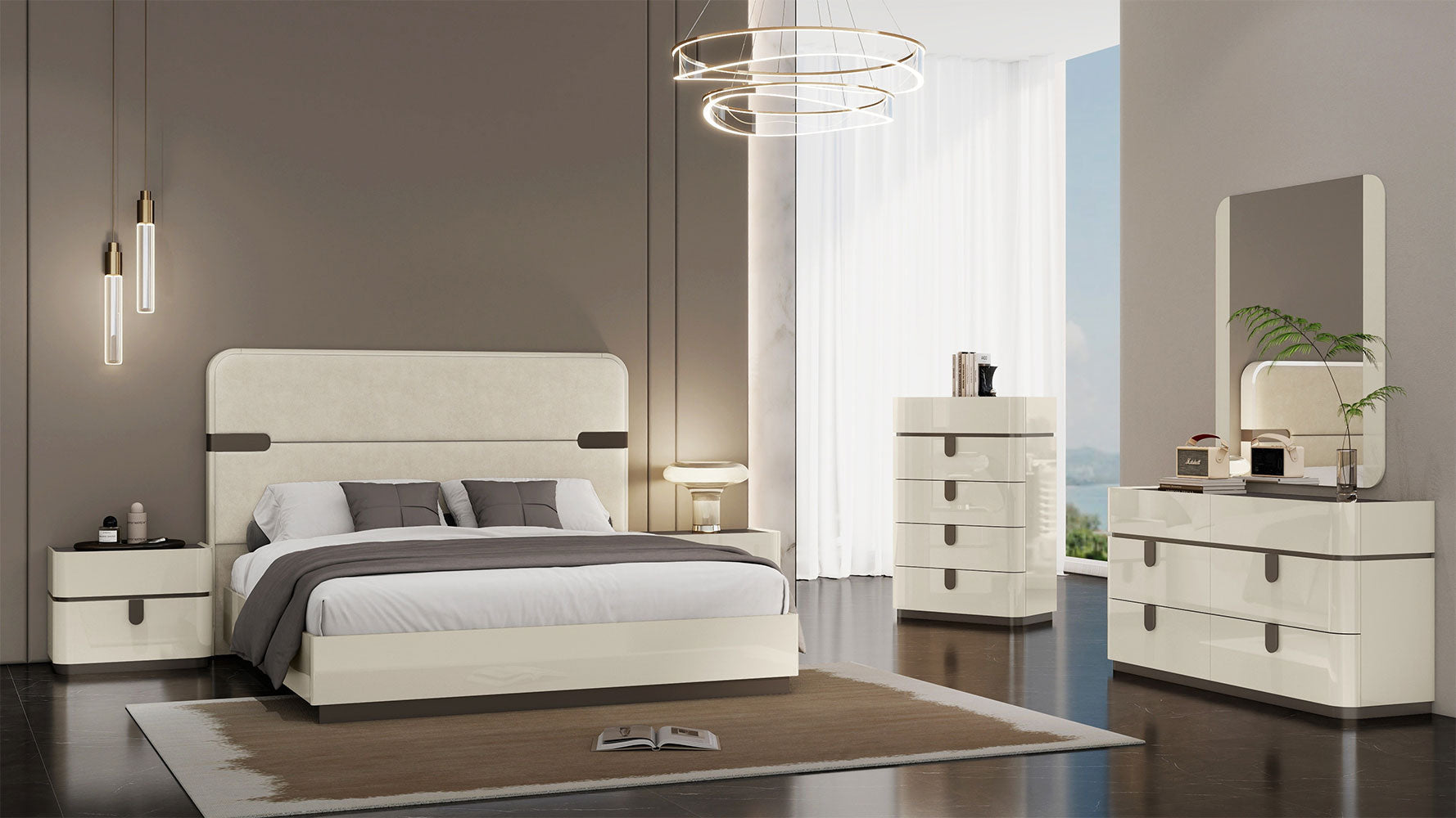 J and M Furniture Nightstands Paramount Nightstand