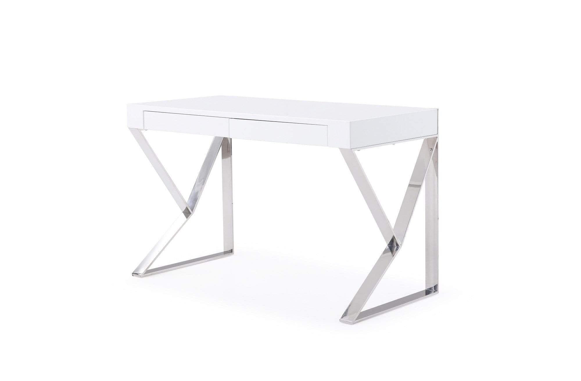 J and M Furniture Office Furniture Noho Desk in White
