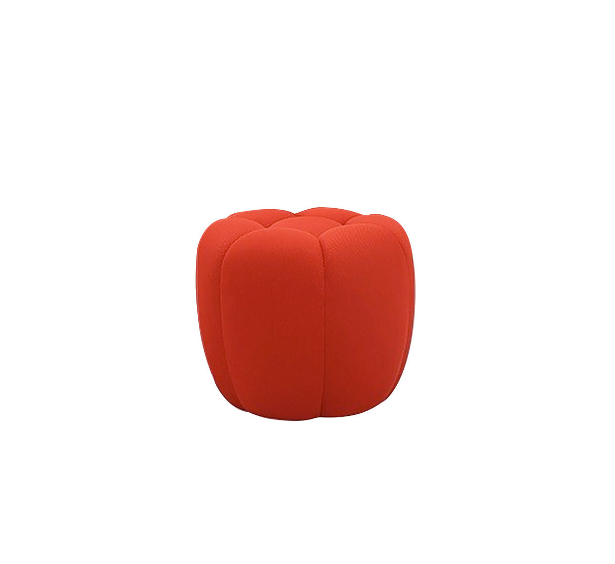 J and M Furniture Ottoman 1 Ottoman Fantasy Fabric Ottoman in Red
