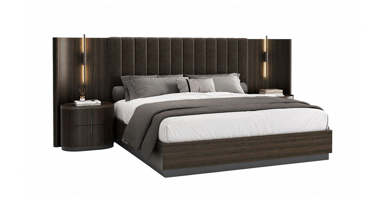 JnmFurniture.com Bedroom Sets Barcelona Contemporary Bed