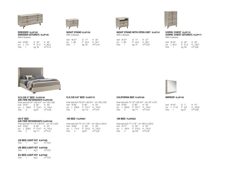 Jupiter Upholstered Bed | Alf Italia - Canal Furniture