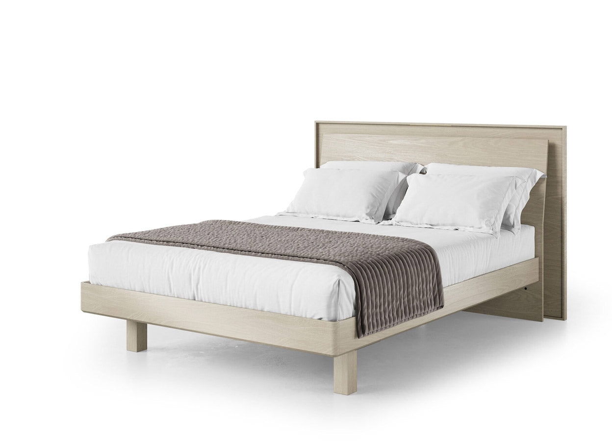 Kava Bed in Washed Oak | BDI - Canal Furniture