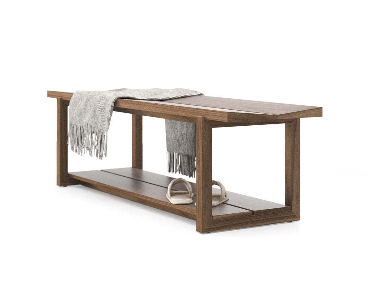 Kava Wooden Bench | BDI - Canal Furniture