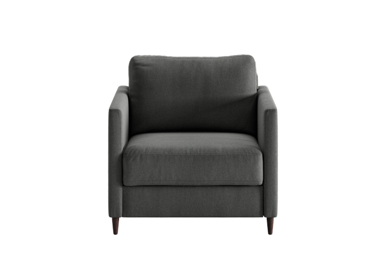 Luonto Chair Grey - Luna 35 Elfin Cot Sleeper Chair | Luonto