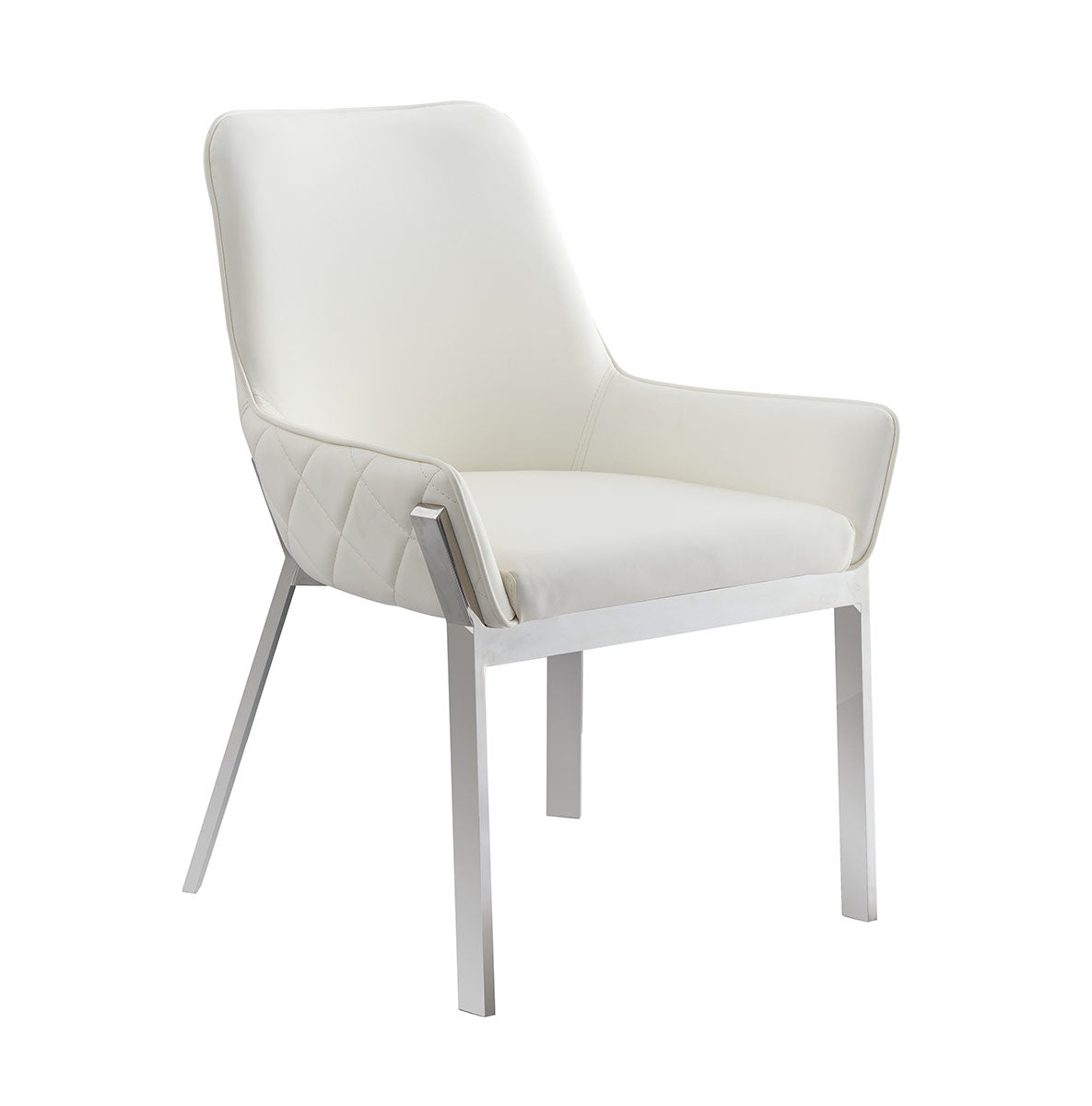Miami Dining Chair in White | J&M Furniture - Canal Furniture