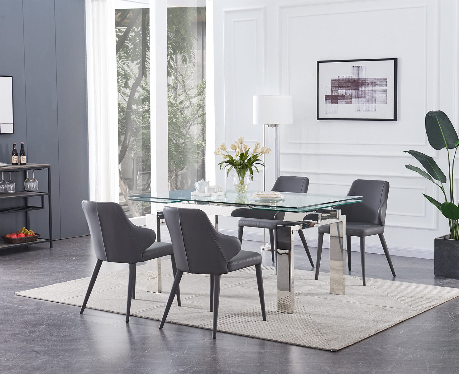 Moda Extension Dining Table | J&M Furniture - Canal Furniture