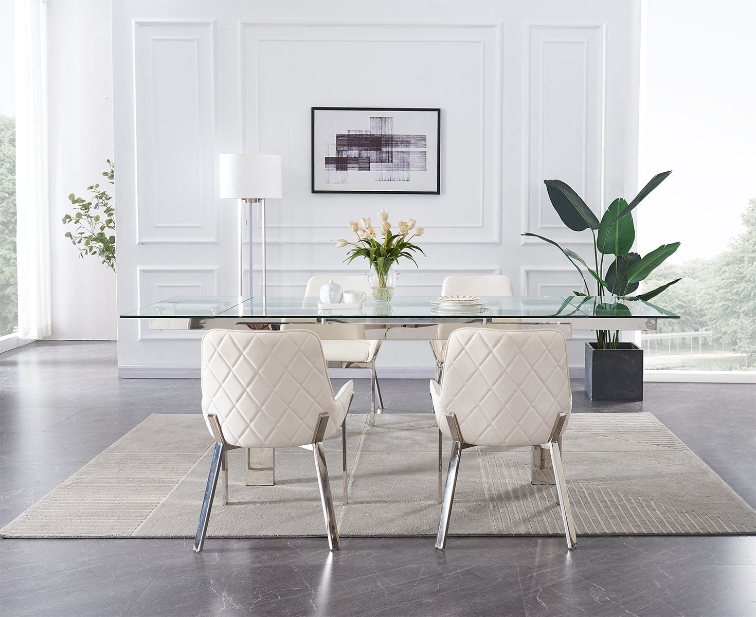 Moda Extension Dining Table | J&M Furniture - Canal Furniture