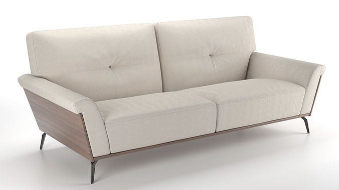 Noa Fabric Loveseat | Max Divani - Canal Furniture