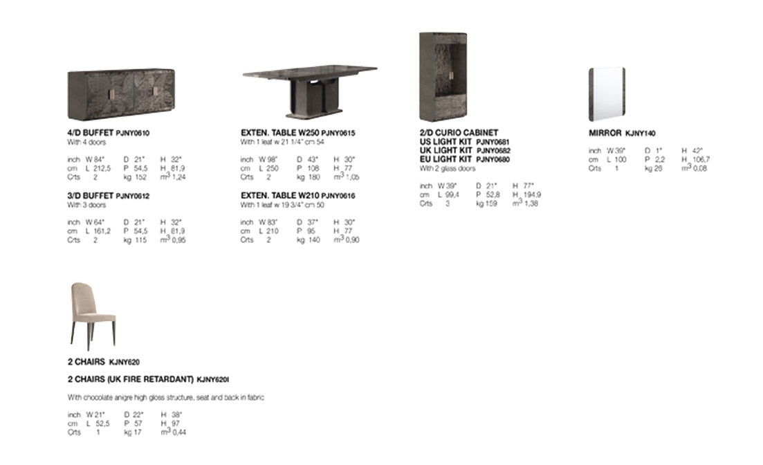 Nyx Dining Table | Alf Italia - Canal Furniture