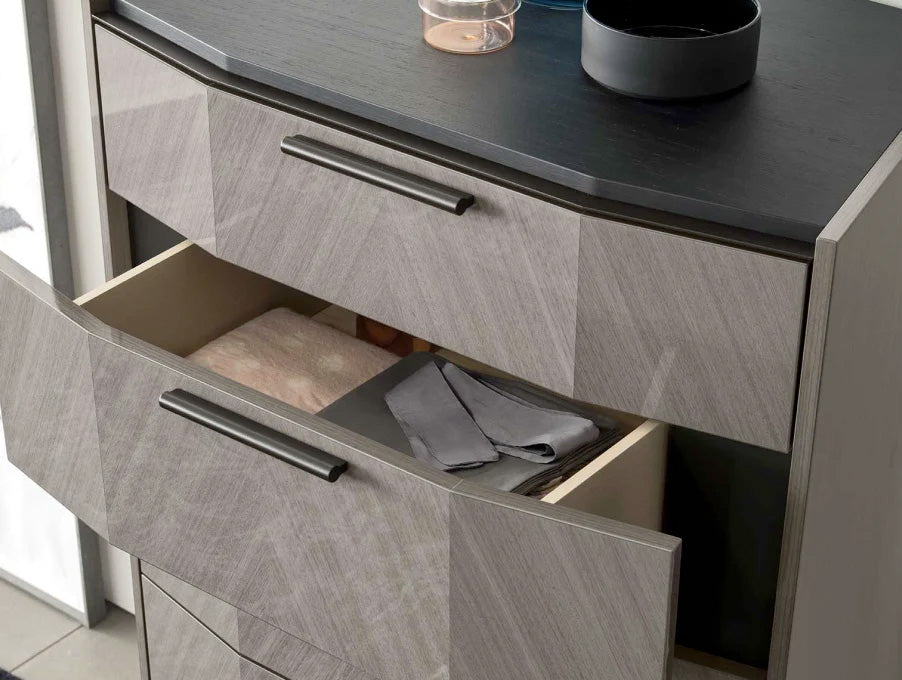 Olimpia 5 Drawer Chest - Canal Furniture