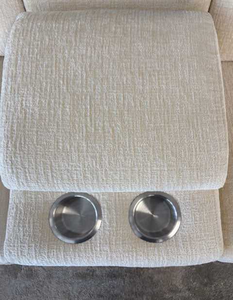 Picasso Motion Fabric Sectional in Sand | J&M Furniture - Canal Furniture