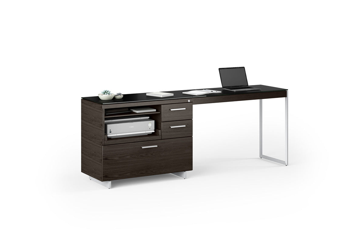 Sequel 6112 Modern Office Desk Return | BDI Furniture - Canal Furniture