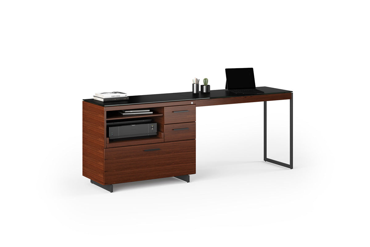 Sequel 6112 Modern Office Desk Return | BDI Furniture - Canal Furniture