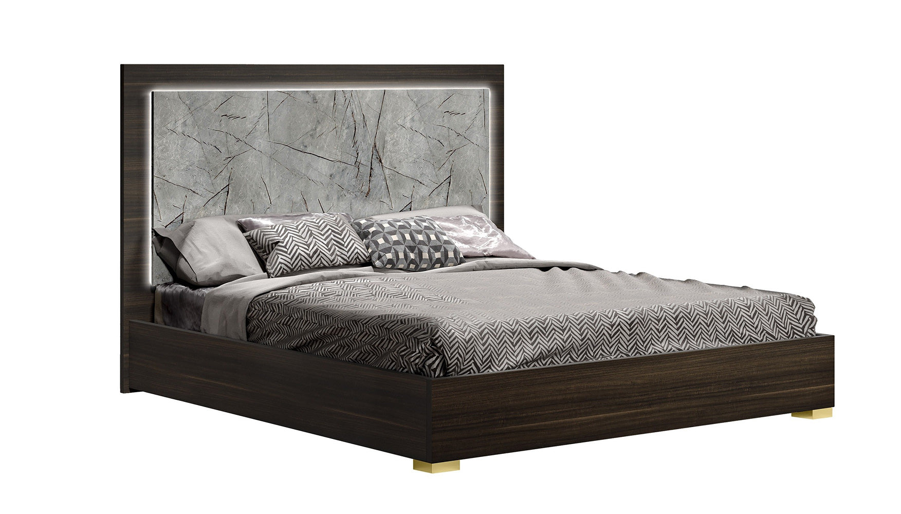 Travertine Premium Bed | J&M Furniture - Canal Furniture