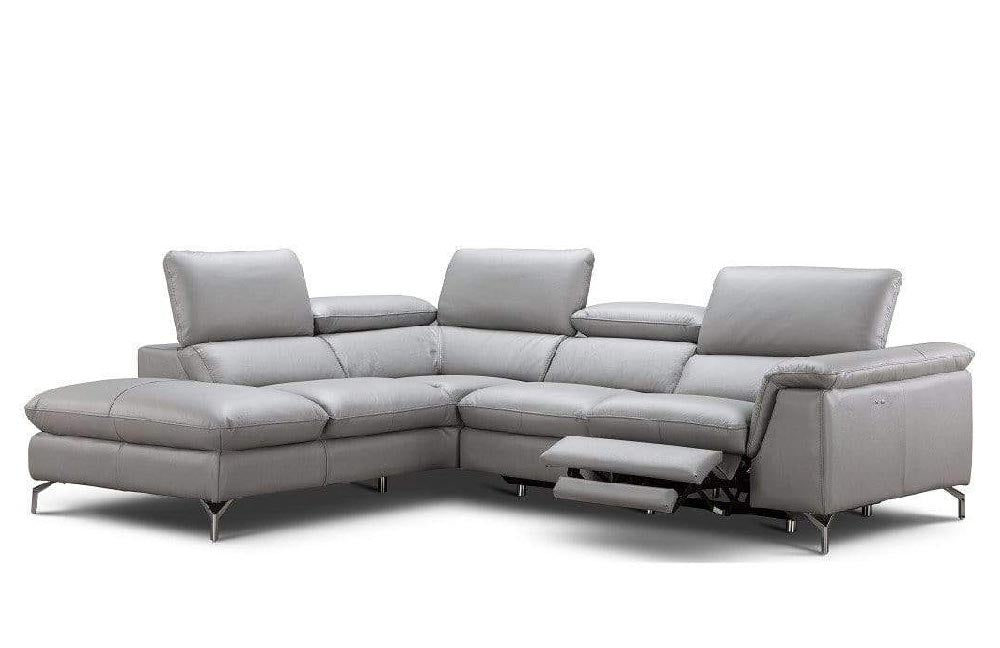 Viola Premium Leather Sectional, J&M Furniture - Canal Furniture