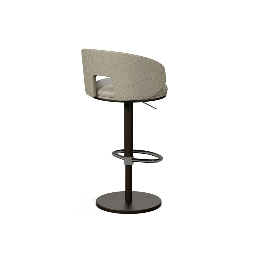 Clay Swivel Barstool 4073B-H  | Elite Modern - Canal Furniture