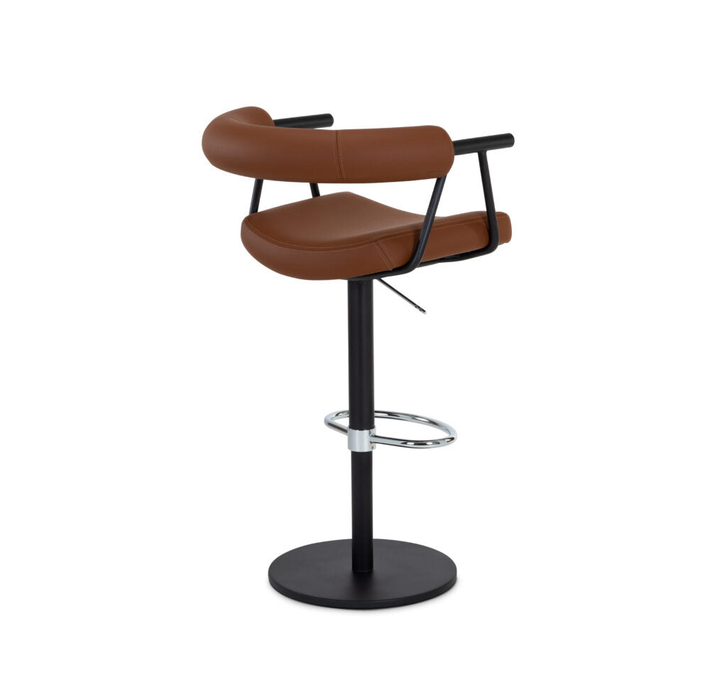 Bruso Hydraulic Barstool 4077bh | Elite Modern - Canal Furniture