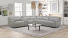 6095B Sectional in Grey | J&M Furniture