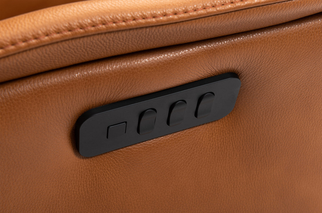 Superior 8007 Power Recliner in Light Cognac | Hjort Knudsen - Canal Furniture