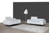 A973 Italian Leather Sofa Collection in White | J&M Furniture - Canal Furniture