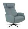 Axel Recliner with Battery in Ice | Fjords - Canal Furniture