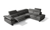 Brooklyn Sectional Sofa in Grey | J&M Furniture - Canal Furniture