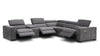 Picasso Motion Fabric Sectional in Dark Grey | J&M Furniture - Canal Furniture
