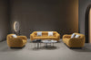 HF5009 Fabric Sofa in Amber | J&M Furniture