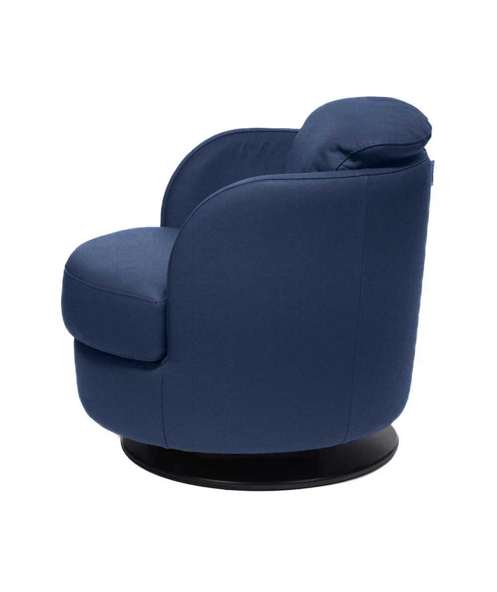 i743 Pienza Swivel/Rocking Armchair in Blue | Incanto - Canal Furniture