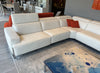 i768 Reclining Sectional Sofa in White | Incanto - Canal Furniture