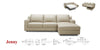 Jenny Sectional Sleeper | J&M Furniture - Canal Furniture