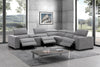 Picasso Motion Fabric Sectional in Light Grey | J&M Furniture - Canal Furniture