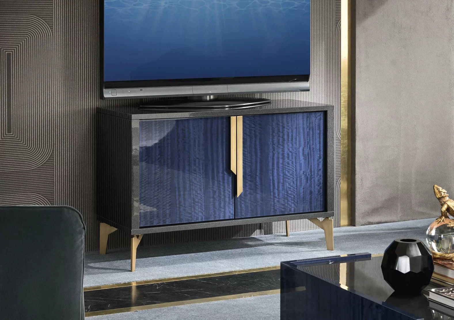 Oceanum 2/D Curio Cabinet Basement (Special Order) - Canal Furniture