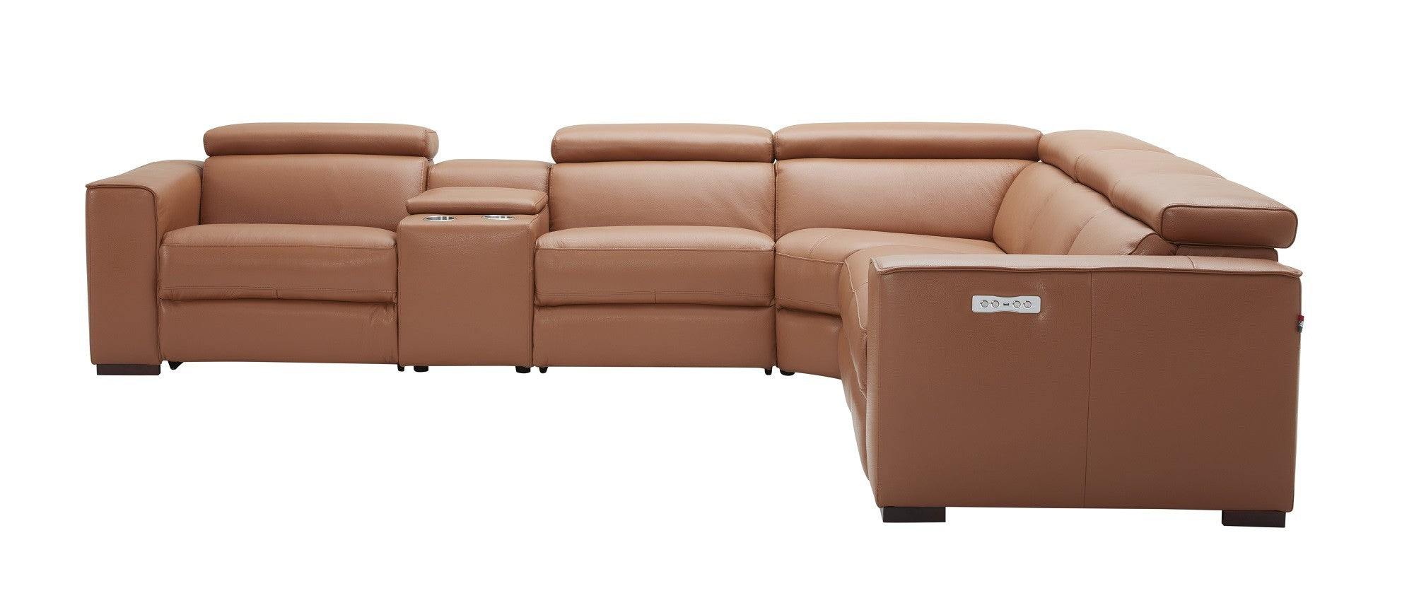 Picasso Motion Sectional in Caramel | J&M Furniture - Canal Furniture