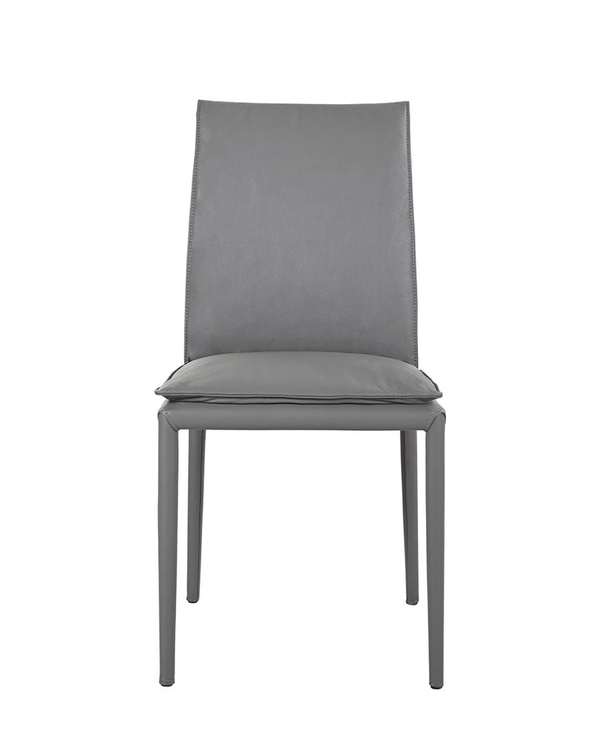 Togo Dining Chair in Charcoal Grey (pair) | J&M Furniture - Canal Furniture