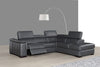 Agata Premium Leather Sectional | J&M Furniture