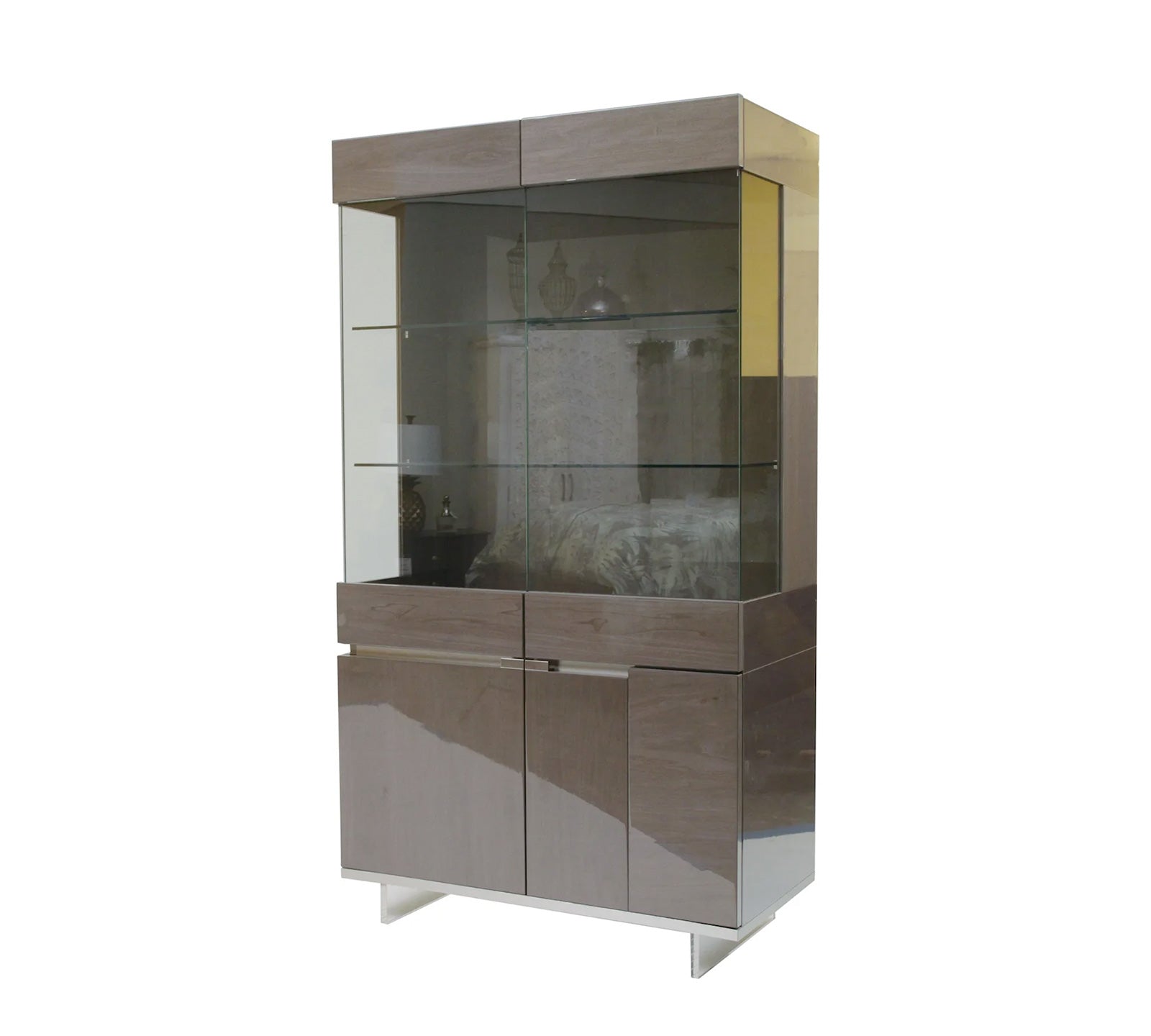 Athena 2 Door Curio - Canal Furniture