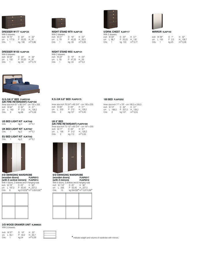Alf Italia Bedroom Sets Appia Upholstered Bed | Alf Italia