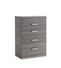 Alf Italia Bedroom Sets Iris Bed w/ Wooden Headboard (Special Order)