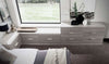 Alf Italia Bedroom Sets Iris Bed w/ Wooden Headboard (Special Order)