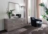Alf Italia Bedroom Sets Iris Bed w/ Wooden Headboard (Special Order)